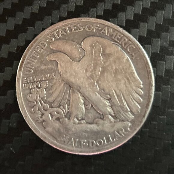 1918 Walking Liberty Half Dollar-1972 D & 1997 D Kennedy Head Half Dollars - Picture 3 of 8